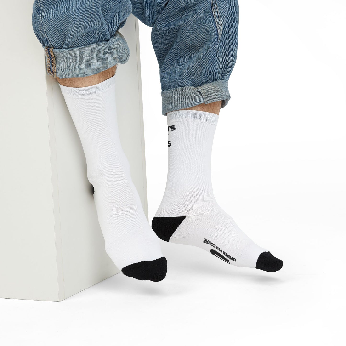 No Regrets Only Gains Gym Socks