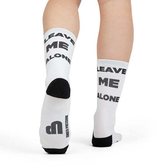 Leave Me Alone Crew Socks